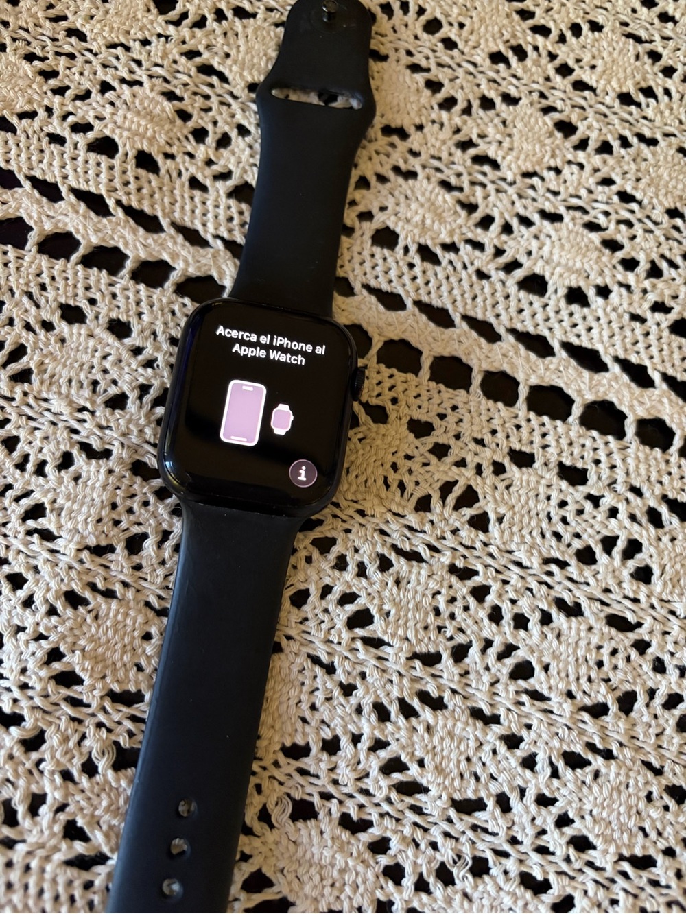 Apple Watch Series 8 45mm Black/Midnight Aluminum + Sport Band